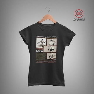 Nome do produto Camiseta de Dança Feminina - Samba de Gafieira