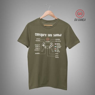 Nome do produto Camiseta de Dança - Configure seu Samba