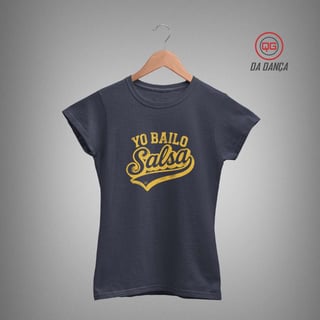 Nome do produto Camiseta de Dança Feminina - Salsa Baseball
