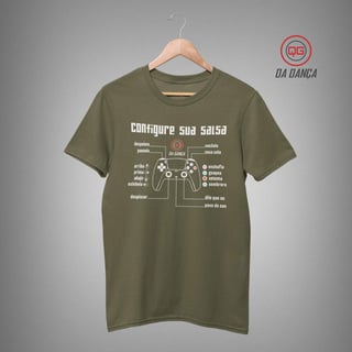 Nome do produto Camiseta de Dança - Configure sua Salsa