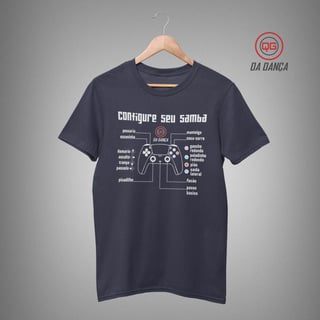 Nome do produto Camiseta de Dança - Configure seu Samba