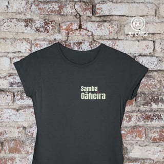 Nome do produto Camiseta de Dança Feminina - Just Samba de Gafieira