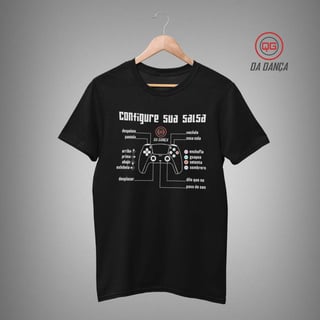 Nome do produto Camiseta de Dança - Configure sua Salsa