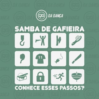 Nome do produto Camiseta de Dança Feminina - Passos de Samba (estonada)