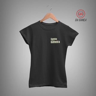 Nome do produto Camiseta de Dança Feminina - Just Samba de Gafieira