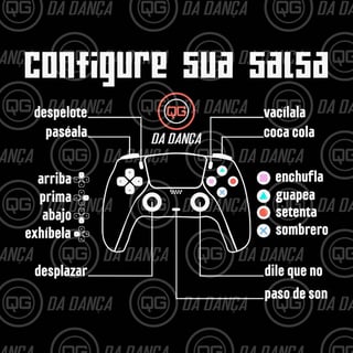 Nome do produto Camiseta de Dança - Configure sua Salsa