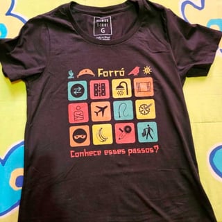 Nome do produto Passos de forró (baby long)