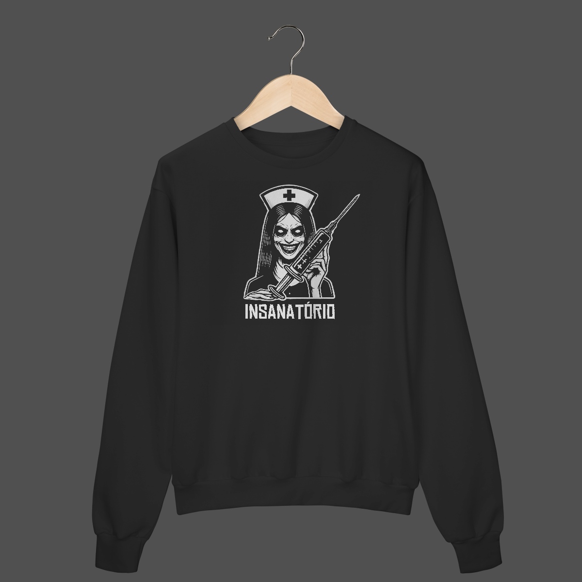 Nome do produto: Moletom Fechado Prime | Insanatório