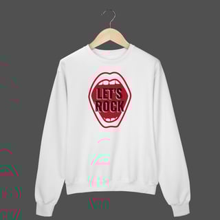 Nome do produto Moletom Fechado Prime | Let's Rock
