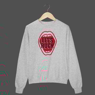 Nome do produto Moletom Fechado Prime | Let's Rock