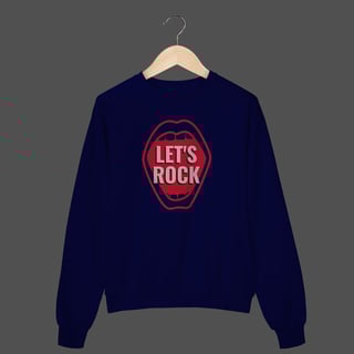 Nome do produto Moletom Fechado Prime | Let's Rock