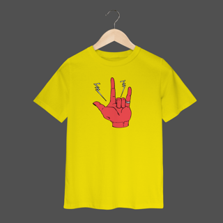 Nome do produto Camiseta Infantil (2 a 8) | Rock