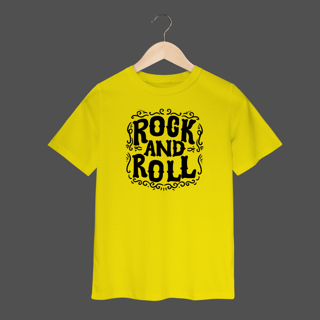 Nome do produto Camiseta Infantil (2 a 8) | Rock And Roll