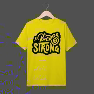 Nome do produto Camiseta Infantil (10 a 14) | Rock Is Strong