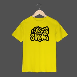 Nome do produto Camiseta Infantil (2 a 8) | Rock Is Strong