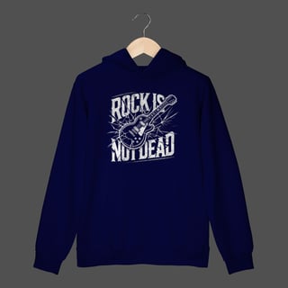 Nome do produto Moletom Canguru Prime | Rock Is Not Dead