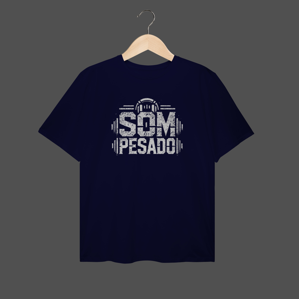 Nome do produto Camiseta Plus Size | Som Pesado