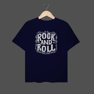 Nome do produto Camiseta Plus Size | Rock And Roll