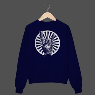 Nome do produto Moletom Fechado Prime | Rock