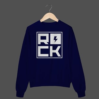 Nome do produto Moletom Fechado Prime | Rock