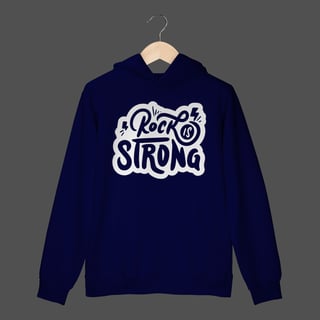 Nome do produto Moletom Canguru Prime | Rock Is Strong