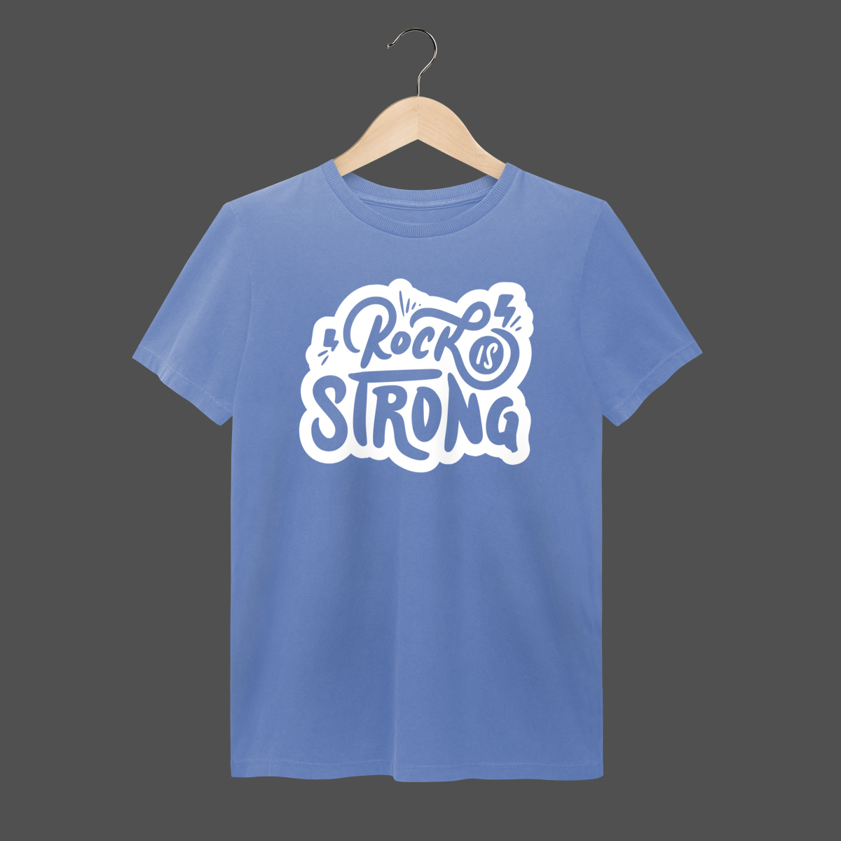 Nome do produto Camiseta Estonada | Rock Is Strong