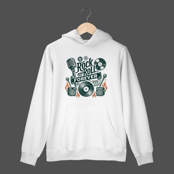 Moletom Canguru Prime | Rock And Roll Forever