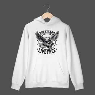 Nome do produto Moletom Canguru Prime | Rock  Hard - Live Free