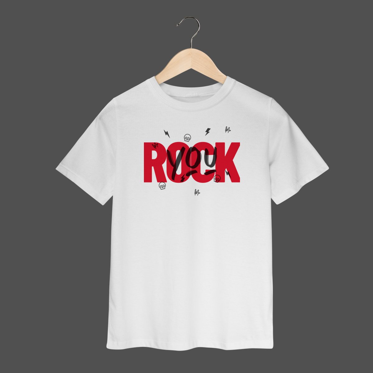 Nome do produto: Camiseta Infantil (2 a 8) | You Rock