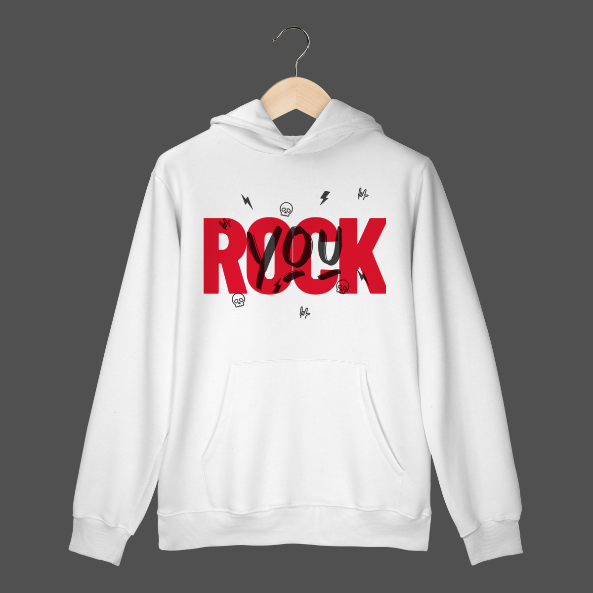 Nome do produto: Moletom Canguru Prime | You Rock