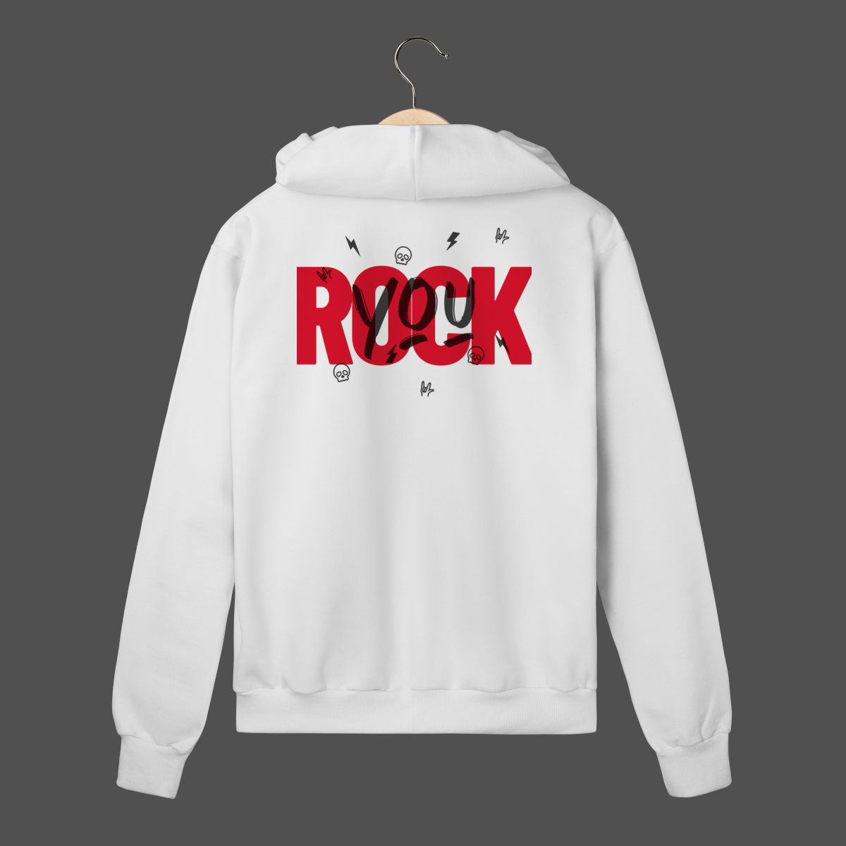 Nome do produto: Moletom C/ Zíper Prime | You Rock