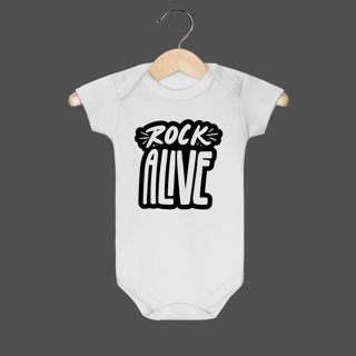Nome do produto Body Infantil | Rock Alive