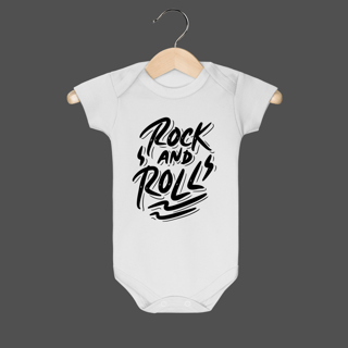 Nome do produto Body Infantil | Rock And Roll
