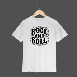 Nome do produto Camiseta Infantil (2 a 8) | Rock And Roll