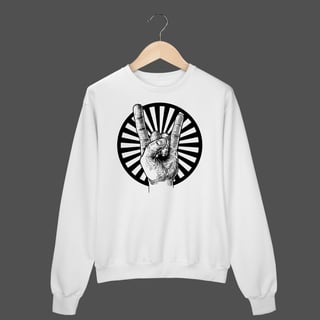 Nome do produto Moletom Fechado Prime | Rock