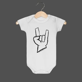 Nome do produto Body Infantil | Rock