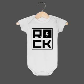 Nome do produto Body Infantil | Rock