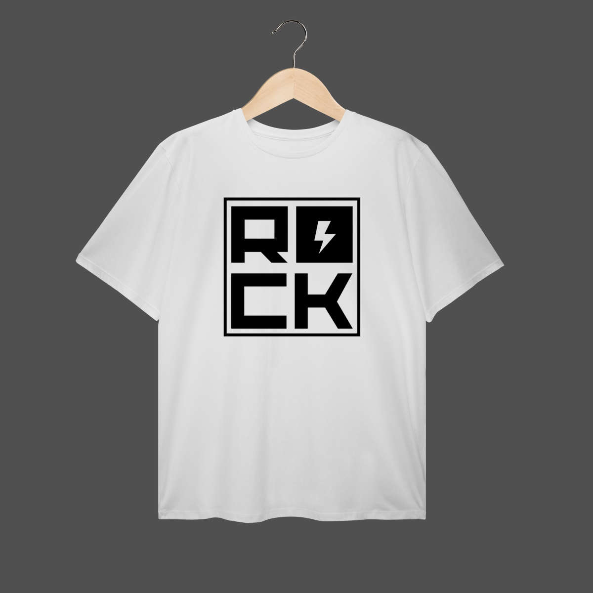 Nome do produto Camiseta Plus Size | Rock