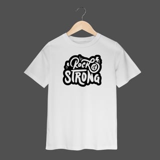 Nome do produto Camiseta Infantil (2 a 8) | Rock Is Strong