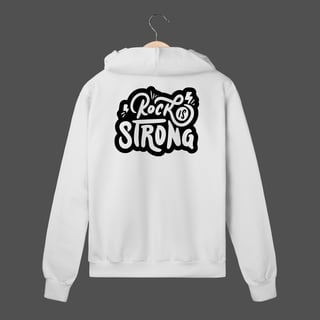 Nome do produto Moletom C/ Zíper Prime | Rock Is  Strong