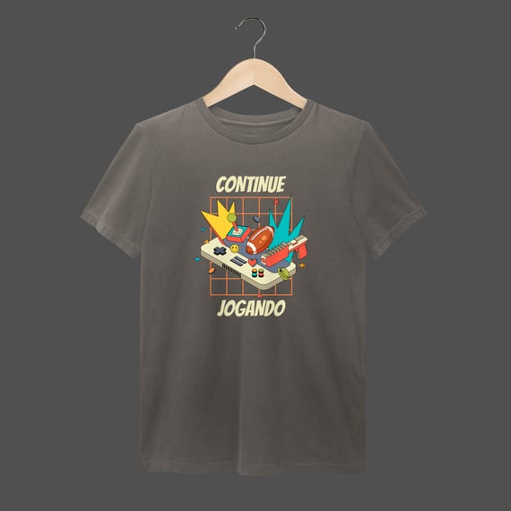 Camiseta Estonada | Continue Jogando