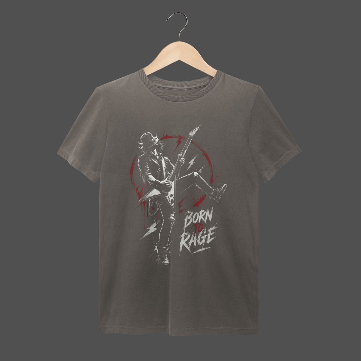 Nome do produto: Camiseta Estonada | Born To Rage