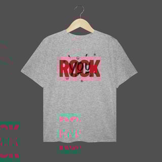 Nome do produto Camiseta Plus Size | You Rock