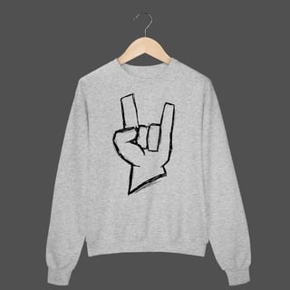 Nome do produto Moletom Fechado Prime | Rock