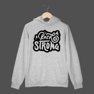 Nome do produto Moletom Canguru Prime | Rock Is Strong