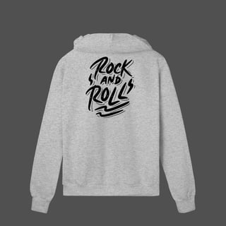 Nome do produto Moletom C/ Zíper Prime | Rock And Roll