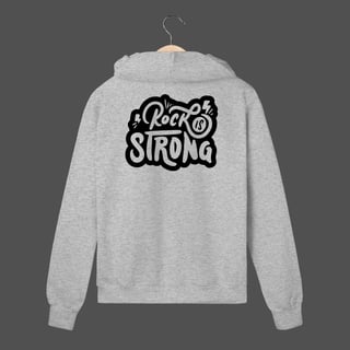 Nome do produto Moletom C/ Zíper Prime | Rock Is  Strong