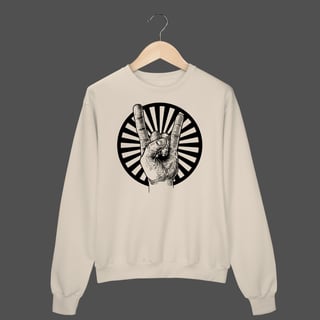 Nome do produto Moletom Fechado Prime | Rock