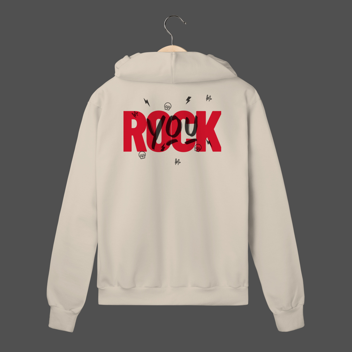 Nome do produto Moletom C/ Zíper Prime | You Rock