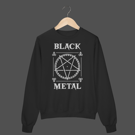 Moletom Fechado Prime | Black Metal